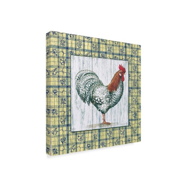 Lisa Audit 'Rustic Rooster 3' Canvas Art,18x18